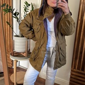 Vintage CHIEF Southwestern lining Canvas style Parka Jacket.‎ Size S